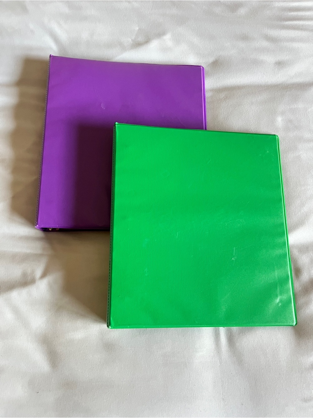 Avery Green & Purple 3-Ring Binders Set 1 Inch Spine